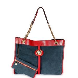 New GUCCI Rajah Tiger Head Tote Bag.